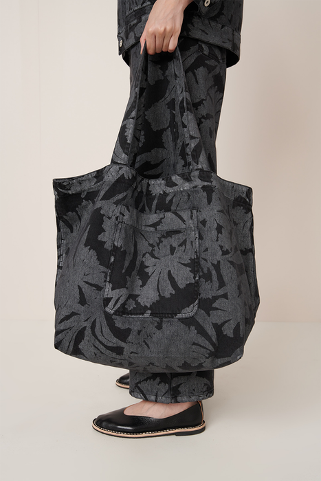 Everyday Tote - Etched Denim