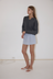 Eyelet Knit - Dark Pebble