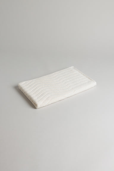 Eyre Organic Cotton Bath Mat - Ivory