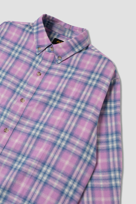 Flannel Shirt - Pink Plaid