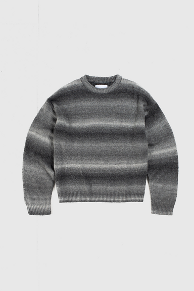 Ombre Knit Sweater - Grey