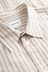 Falster Stripe Oversized Shirt - Natural Ecru