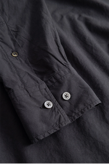 Falster Tencel Oversized Shirt - Dark Navy