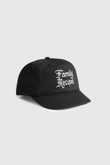 Family Recipes Cap - Black