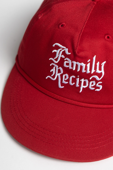 Family Recipes Cap - Red