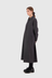Famous All Over Duster Wool Coat - Grey