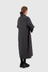 Famous All Over Duster Wool Coat - Grey