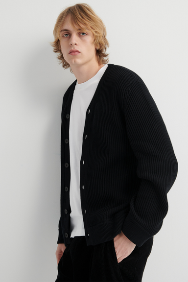 Fisher Cardigan - Black
