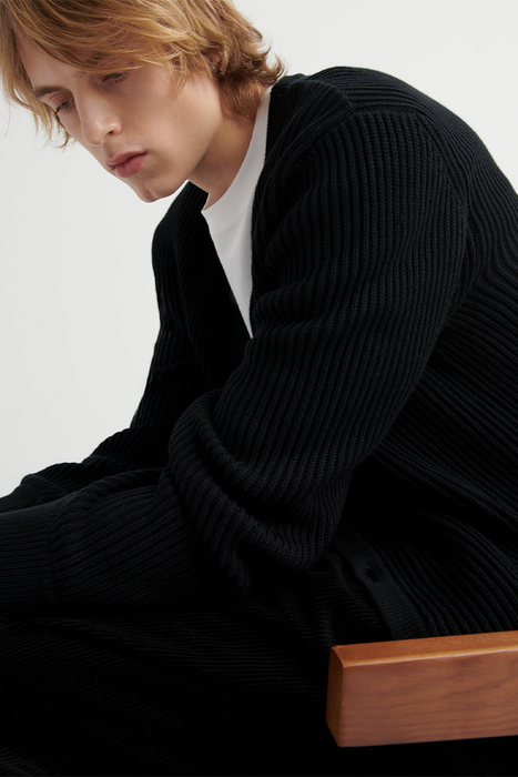 Fisher Cardigan - Black