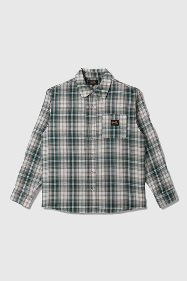 Flannel Shirt - Green Plaid