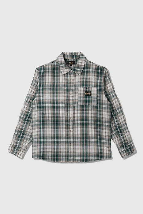 Flannel Shirt - Green Plaid