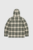 Flannel Hooded Check Shirt - Green