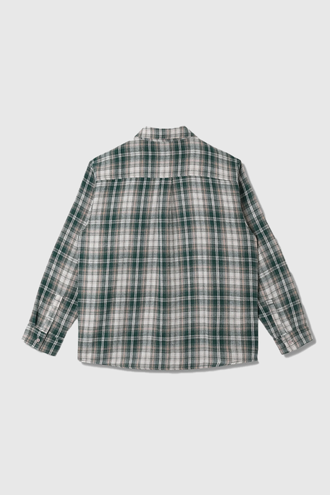 Flannel Shirt - Green Plaid