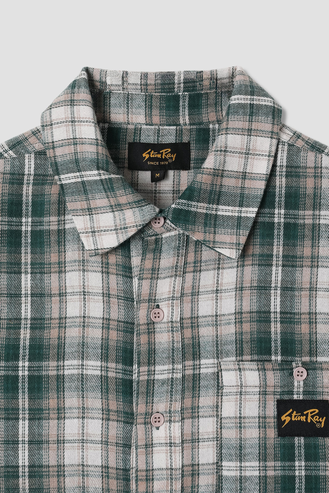 Flannel Shirt - Green Plaid