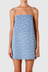 Flowers Cami Dress - Indigo