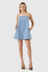 Flowers Cami Dress - Indigo