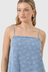 Flowers Cami Dress - Indigo
