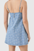 Flowers Cami Dress - Indigo