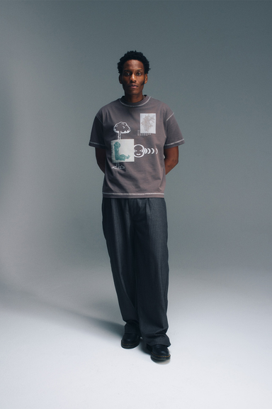 Focus Tee - Charcoal