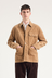 Folke Wide Corduroy Chore Jacket - Utility Khaki
