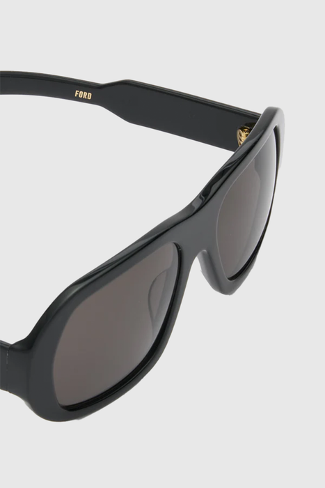 Ford - Solid Black / Solid Black Lens