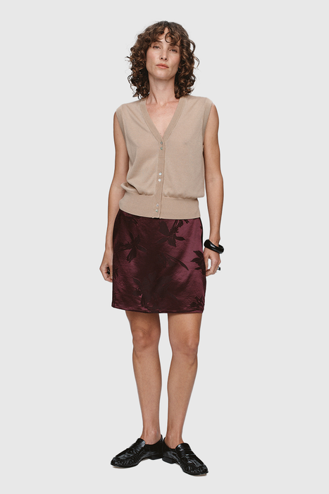 Foundations Vest - Almond