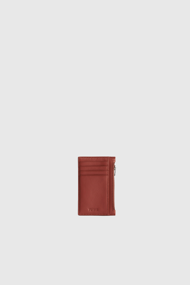 Frank Cardholder - Teracotta Lambskin