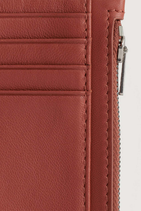 Frank Cardholder - Teracotta Lambskin