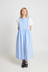 Freya Dress - Sky Blue Gingham