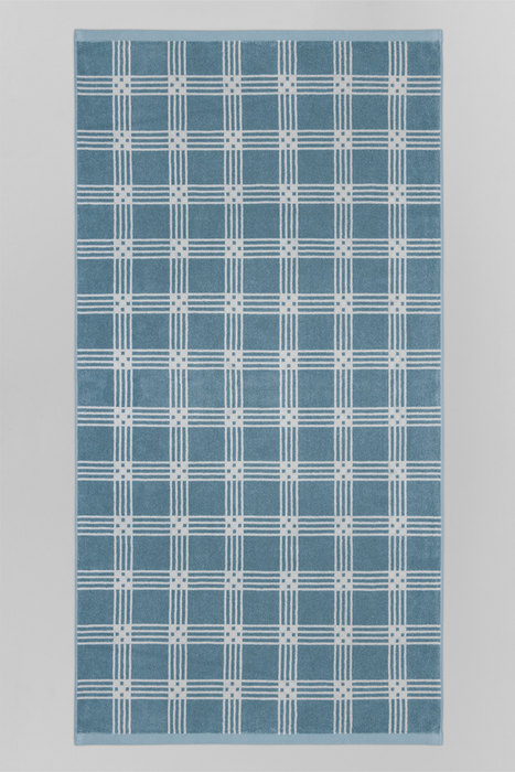 Frisa Pool Towel - Celeste / Chalk