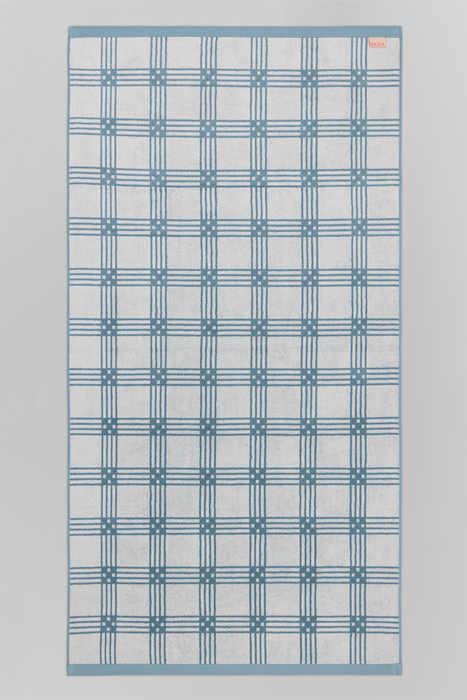 Frisa Pool Towel - Celeste / Chalk