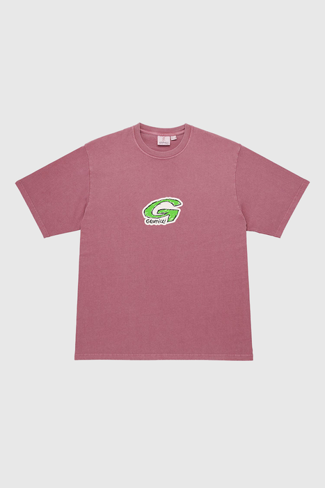 G-Scribble Tee Pigment Dyed - Red Pigment