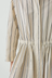 Garland Stripe Cotton Shirt Dress - Ecru / Charcoal