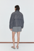 Gathered Jacket - Slate