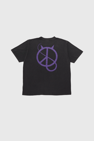 Multi Logo SS Tee - Sulphur Black