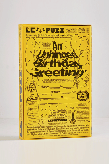 Happy Birthday - 1000 piece Puzzle