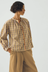 Harvest Check Mulmul Cotton Shirt - Wisteria / Olive