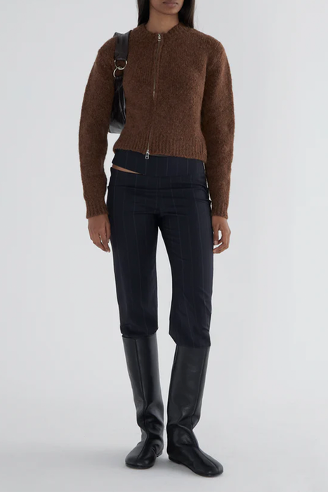 Hasta Luego Zip - Brown