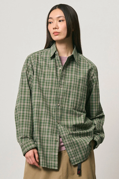 Heavy Weight Checkered Shirt - Forest