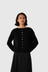 Heirloom Doll's Cardigan - Black