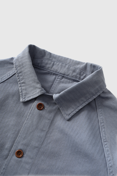 Herringbone Front Of House Jacket - Harbour