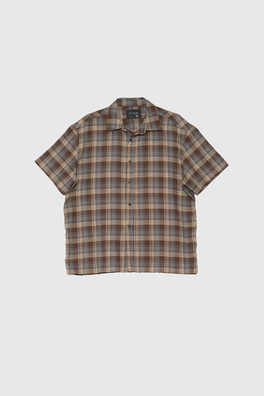 Hold SS Shirt - Brown / Blue