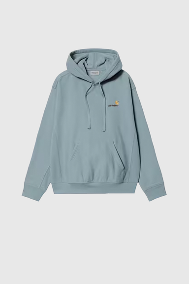 Hooded American Script Sweat - Citadel