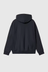 Hooded American Script Sweat - Deep Night