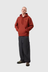 Hooded American Script Sweat - Oxide Red