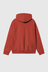 Hooded American Script Sweat - Oxide Red