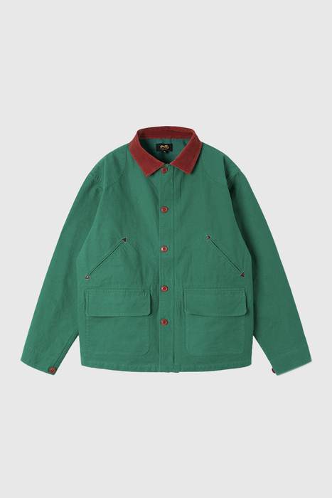 Hunters Jacket - Racing Green Half Panama