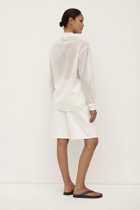 Ida Long Sleeve Shirt - White