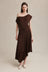 Inez Dress - Chocolate