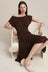 Inez Dress - Chocolate